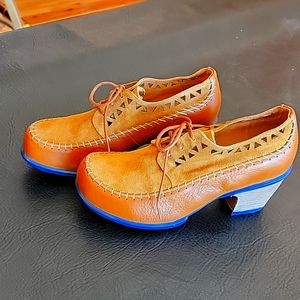 John Fluevog classy wedges